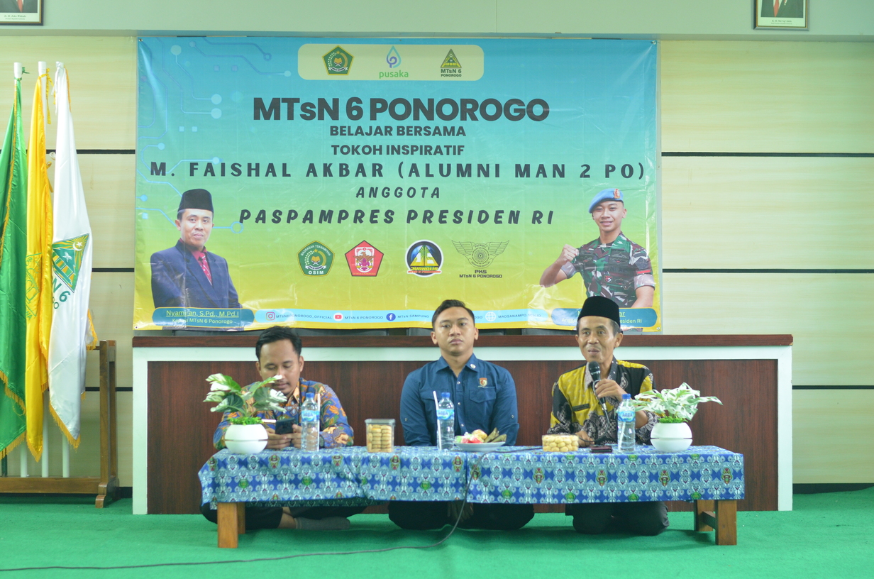 MTsN 6 Ponorogo Belajar Bersama Tokoh Inspiratif