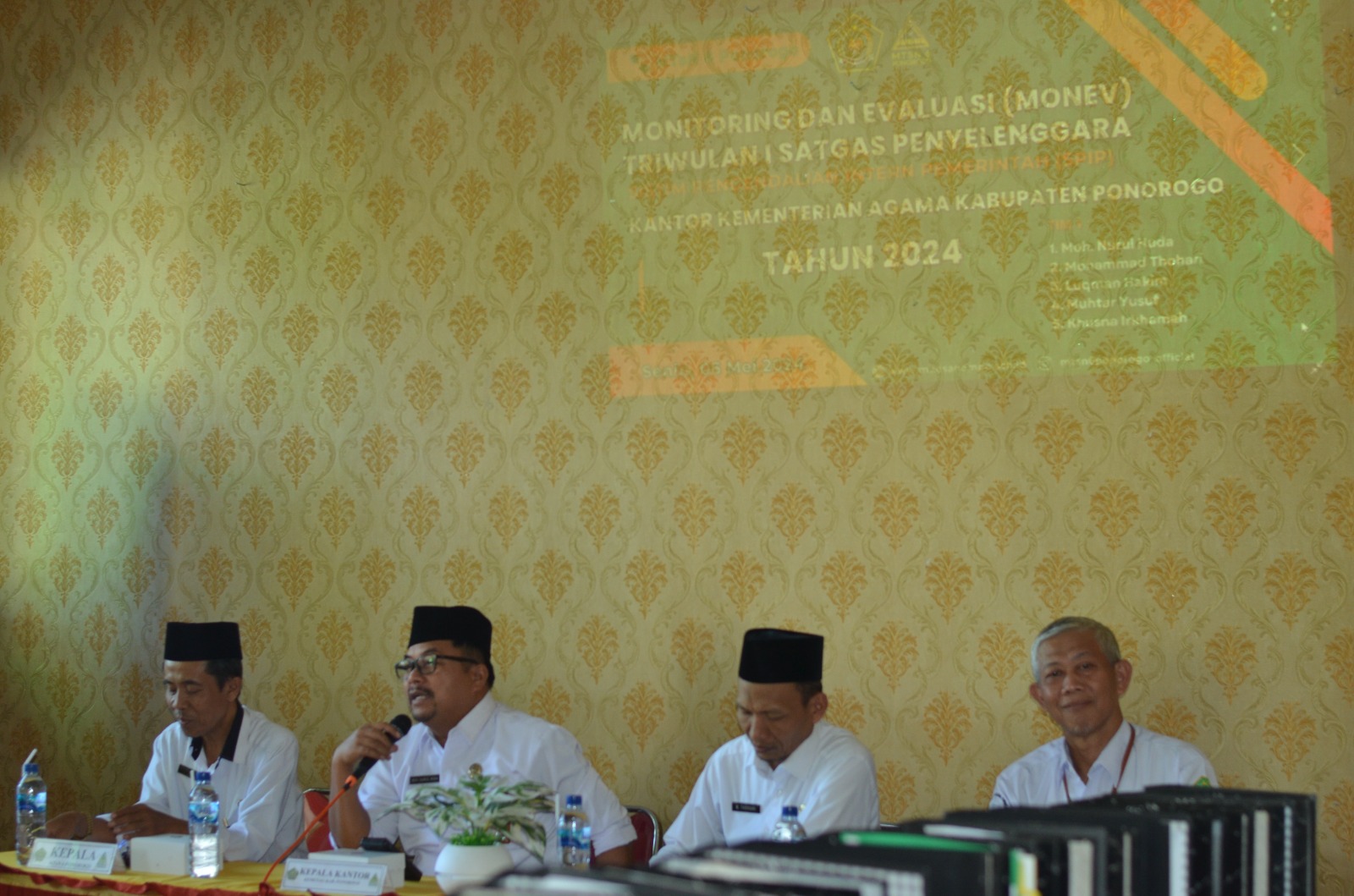 Monitoring SPIP ke MTsN 6 Ponorogo