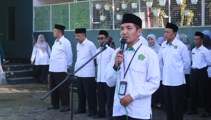 Hari Pertama ke Madrasah, MTsN 6 Ponorogo Gelar Halal bi Halal